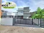 5 Cent's land 1570 sqft 3 bhk brand new house for sale ₹ 57 lakhs