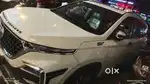 Mg hector ,white colour ,first owner 2021 model ,no accident