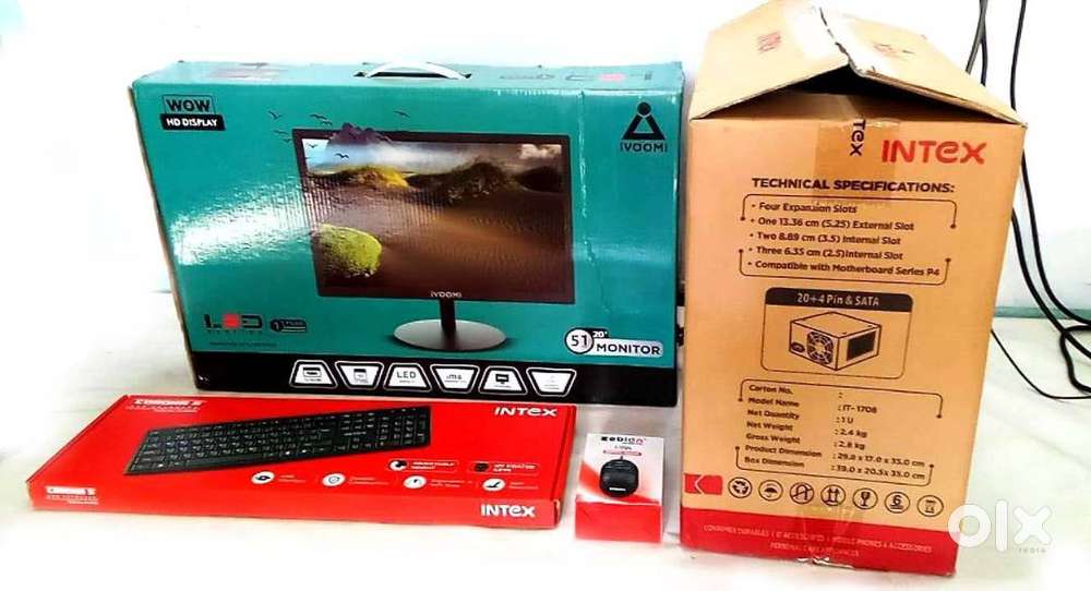New i3 Desktop Computer  , PC , Monitor , CPU Meri Shop Hai
