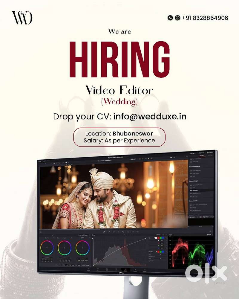 Wedding Video Editor (Full-Time)
