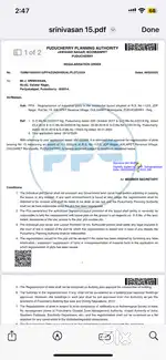 Kalapet ,Ready for construction- PPA approved Land
