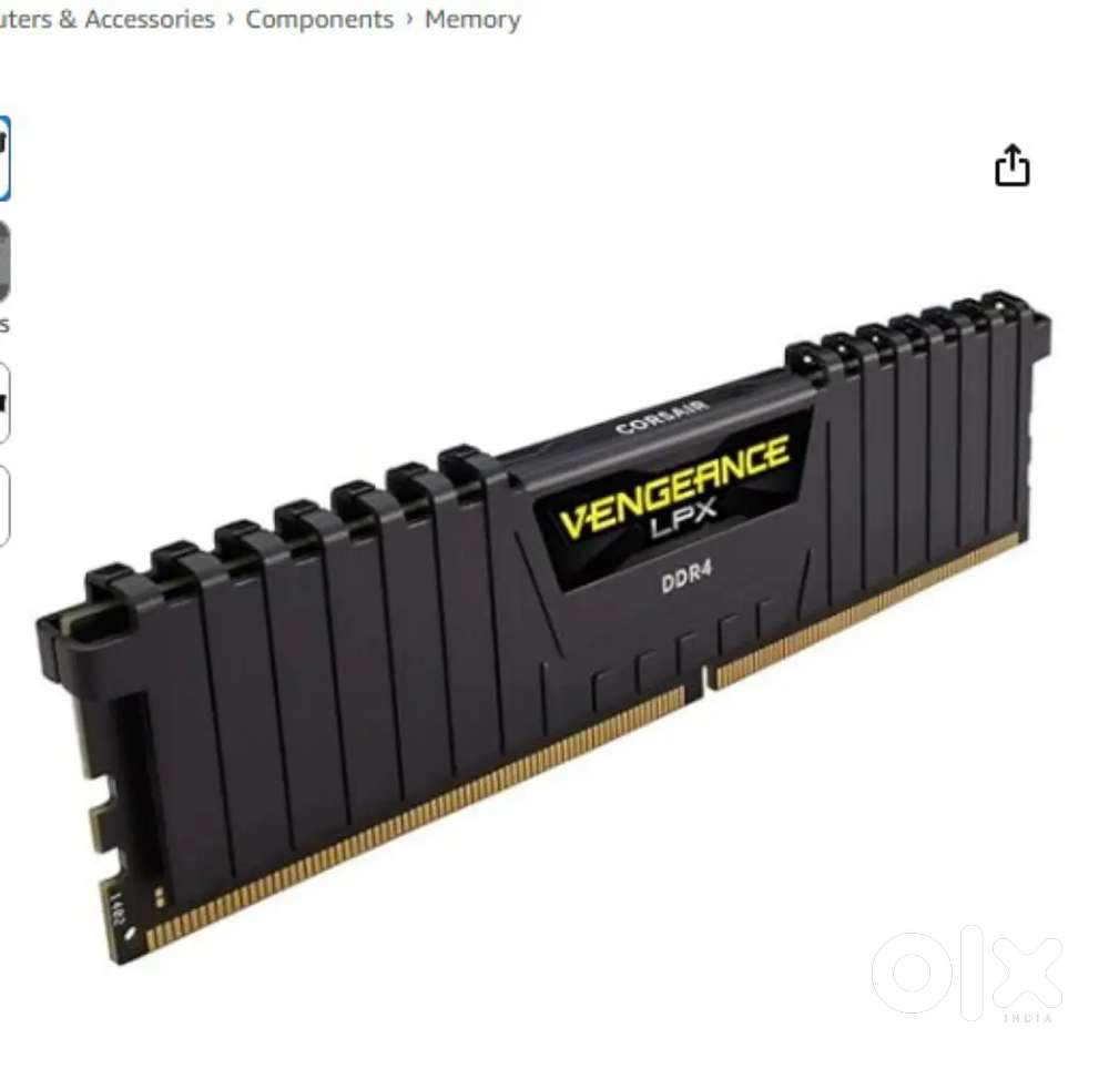 CORSAIR VENGEANCE 8 GB 2 RAM