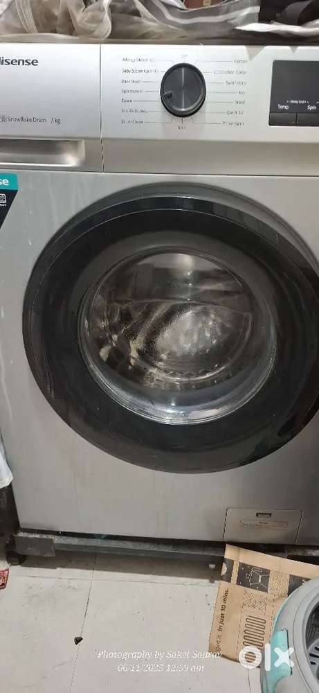 HISENSE FRONT DOOR WASHING MACHINE AUTOMATIC