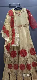 Embellised Gowns, long suits are available at discounted price
