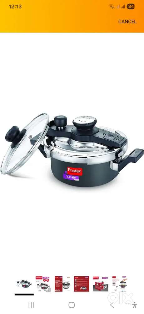 Prestige new model  2 lts pressure cooker & compatible to induction st