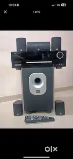 Harman kardon avr & JBL active sub woofer and 5 active spekar.
