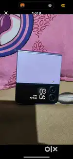 Z flip 4 purple