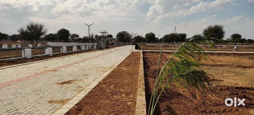 95 square yard jda approved plot in gated township near siwar phatak .