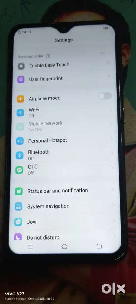 Y95 3+64gb storage