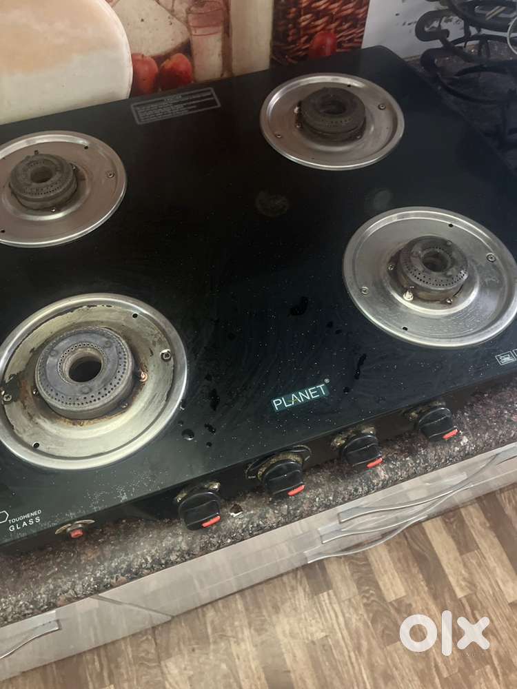 Gas slove all burner work properly