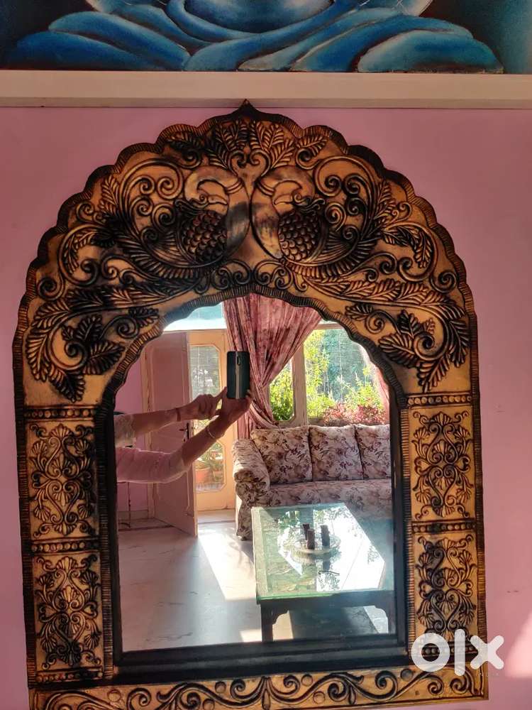 Hand made looking glass