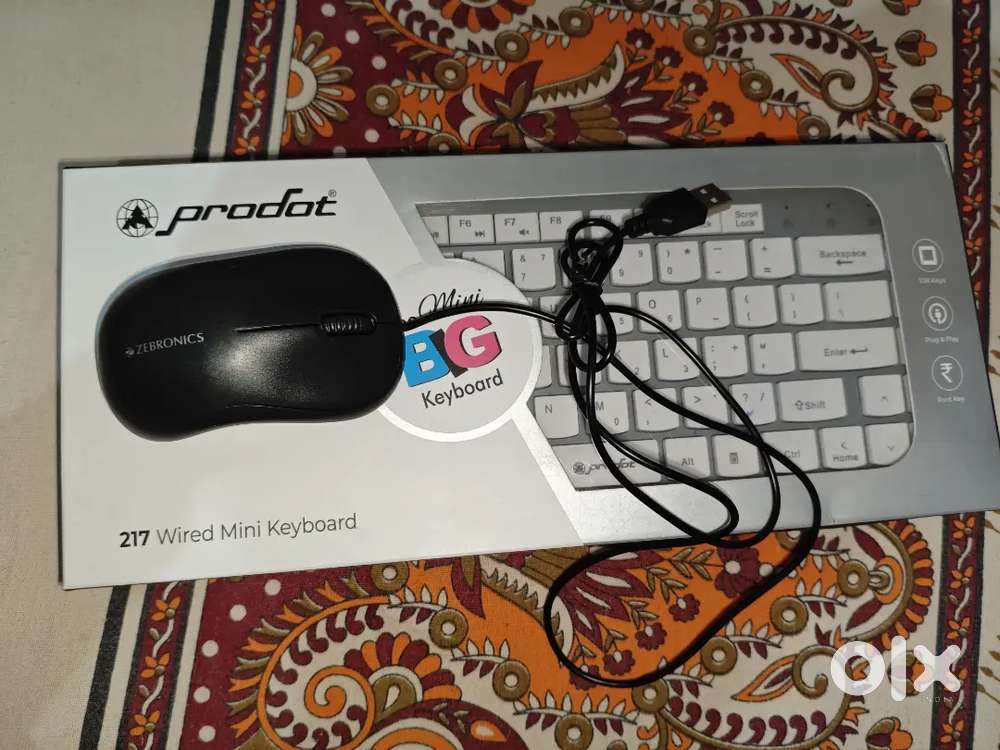 Mini Wired keyboard and mouse
