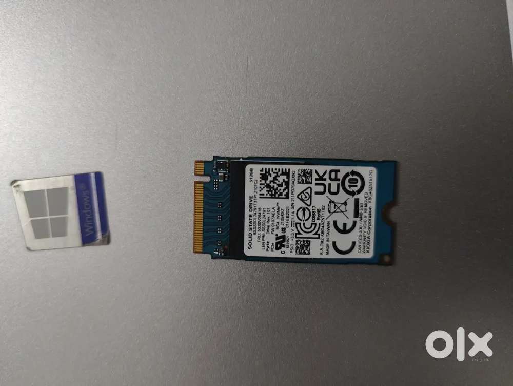 Toshiba NVME SSD 500 GB  Warranty