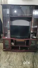 TV STAND with book shelf.