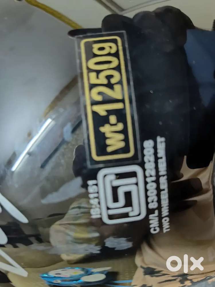 Vega Adventure Helmet (Black, ISI Certified)