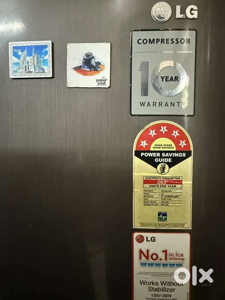 5 Star LG Refrigerator