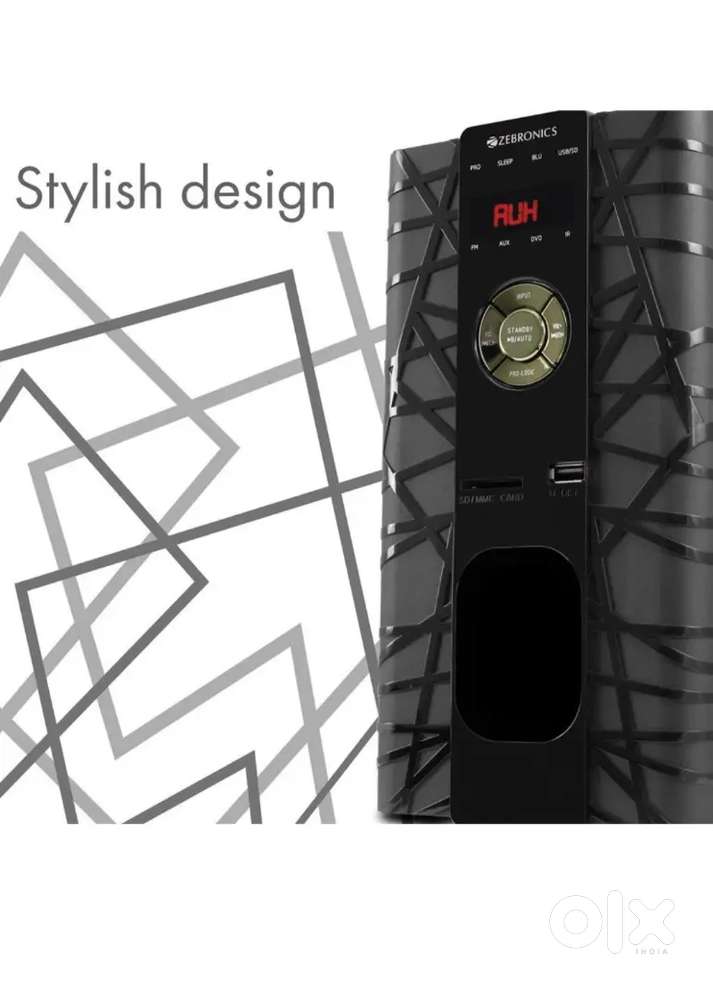 Zebronics ZEB-BT6590RUCF Wireless Bluetooth (65 Watt, 5.1 Channel)