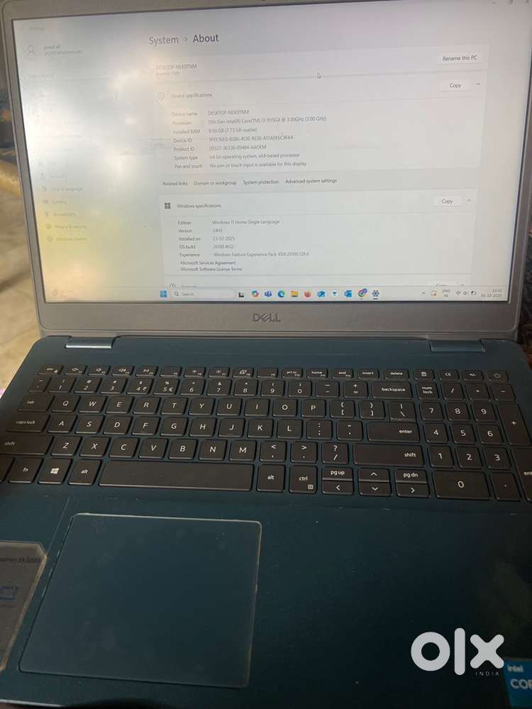 Dell laptop i3