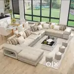 Factory offer u shape sofa set direct from manufacturer at best price