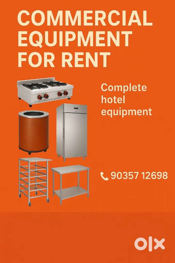 RESTAURANT EQUIPMENT FOR RENT