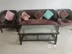 5 seater sofa set with center table
