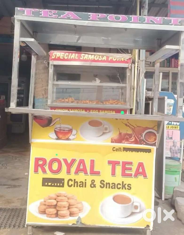 Tea stall Aren't sale