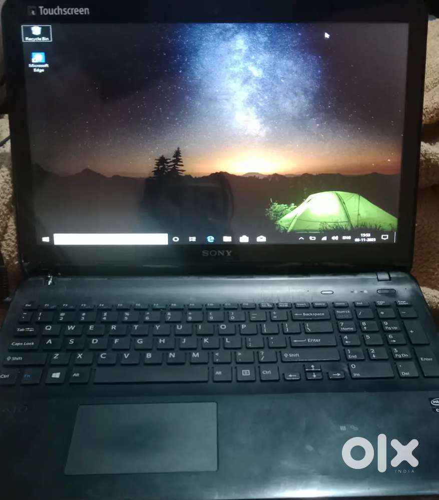 Sony touchscreen laptop