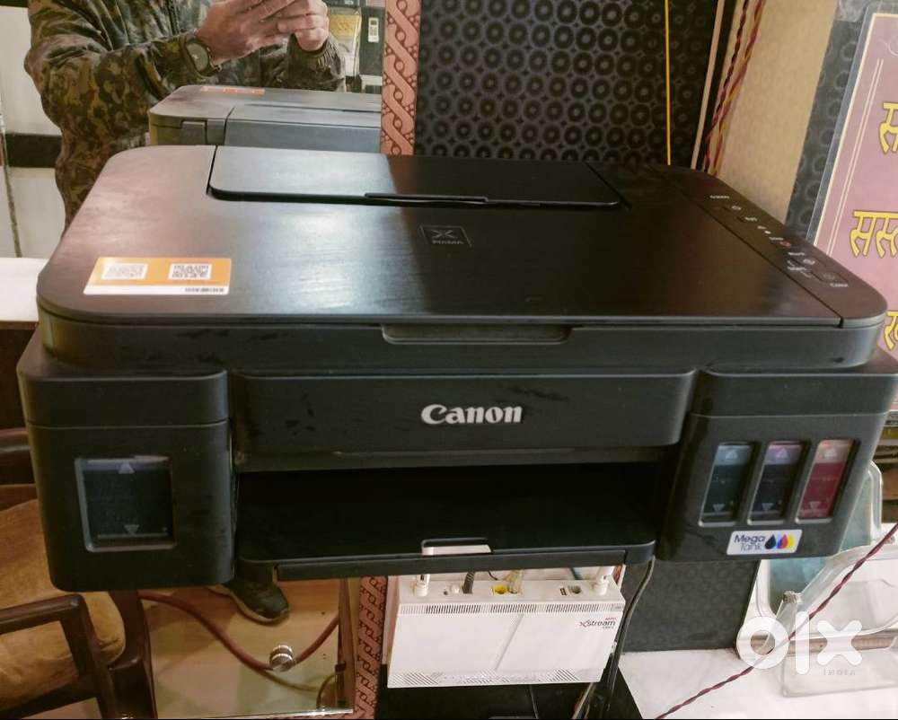 Canon PIXMA MegaTank G3000 All in One WiFi Inktank Colour Printer with