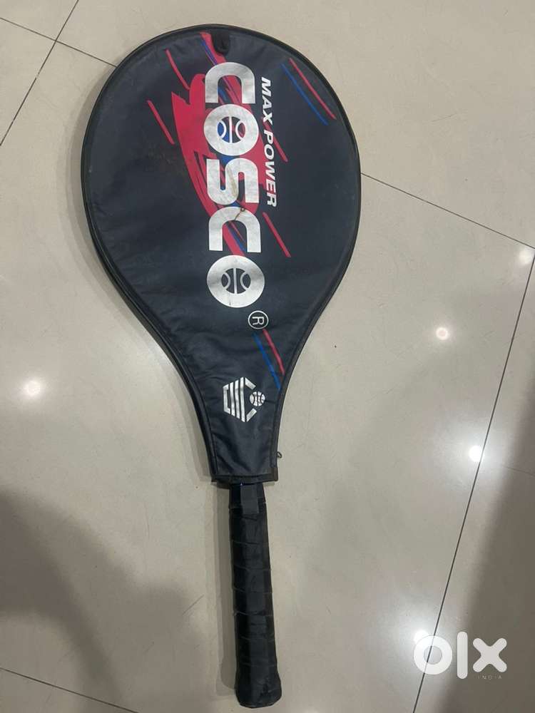 Long tennis racket brand new with cover