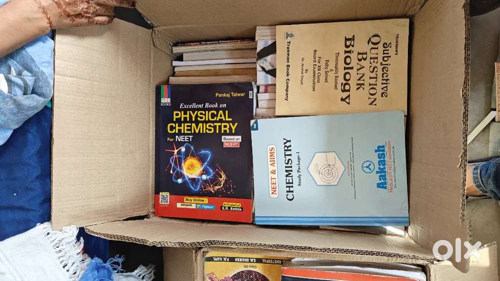 11th & 12th  Chemistry, Physics, Biology Books