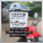 UBER Field Executive | Work standing with umbrella