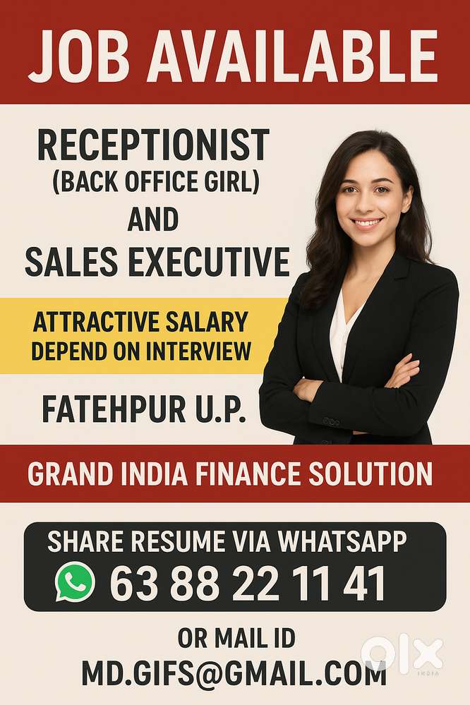 Receptionist & Front office