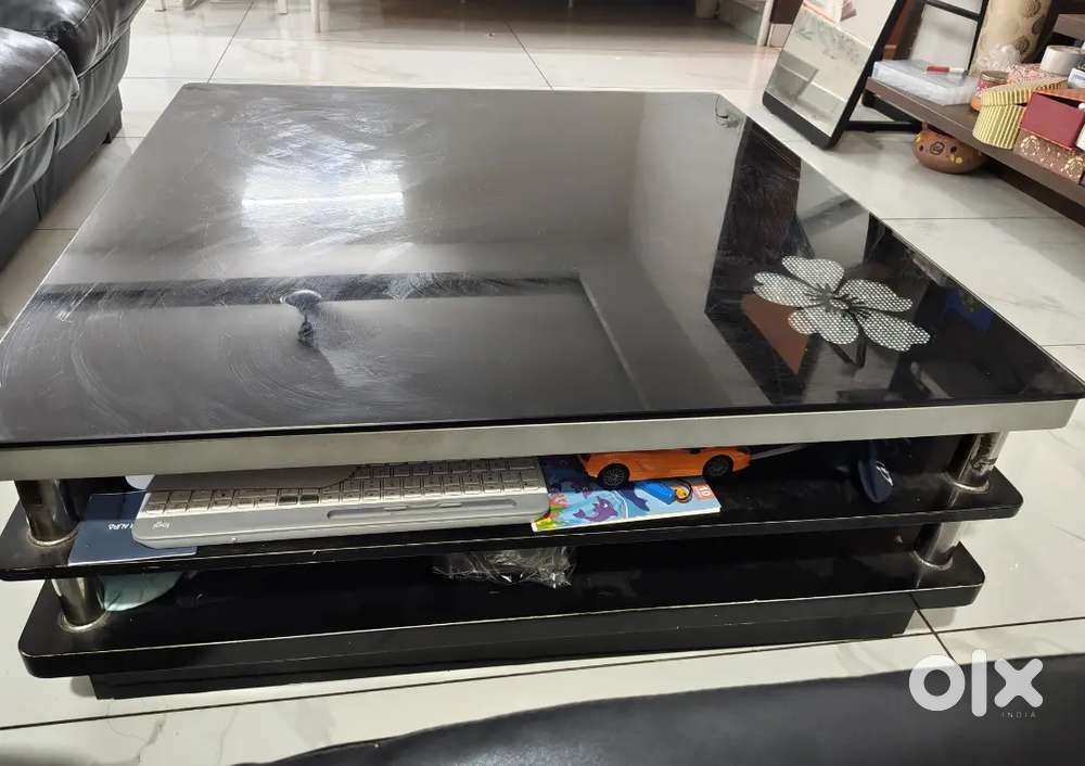 Centre Table with Glass Top on Move out sale