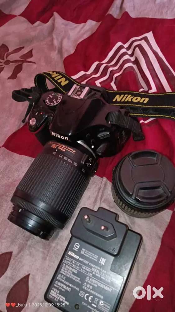 NIKON 5100D WITH DUAL LENS