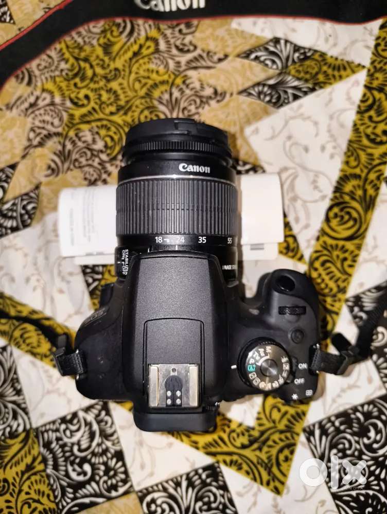 Canon EOS 1500D DSLR (18-55mm Lens) – Like New with Box & Bill