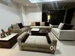 Sofa with center table