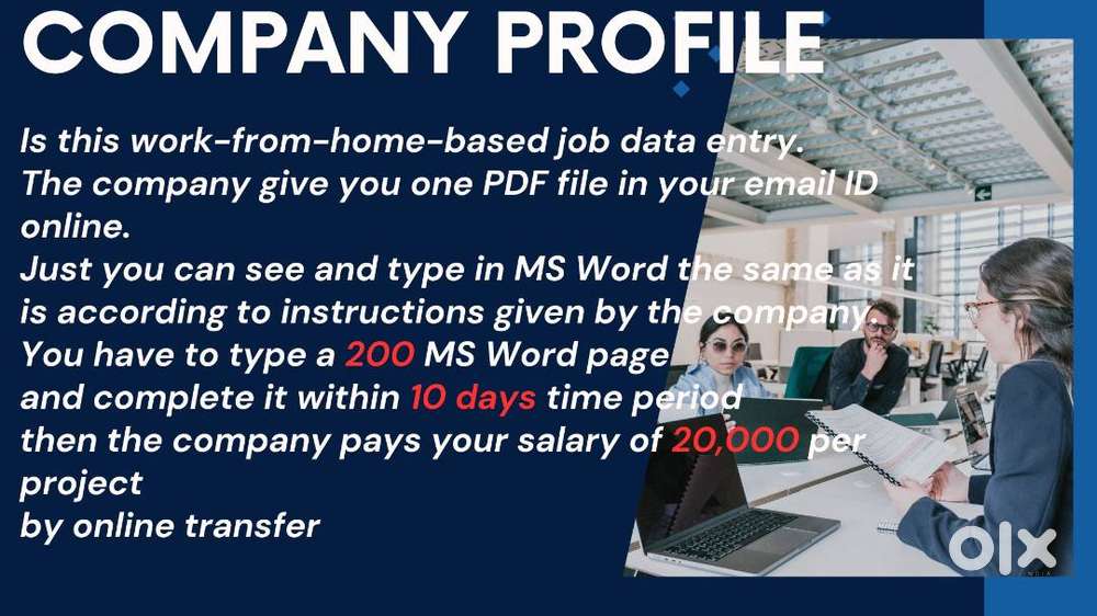 An opportunity for part-time job seekers with weekly payouts