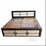 Wed. price  buy new Double bed 3990, With box bed -6990/- EMI availabl