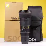 NIKKOR 500mm F5.6E Pf ED VR Lens w Wimberley Foot stand set