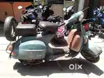 Vintage bajaj chetak scooter
