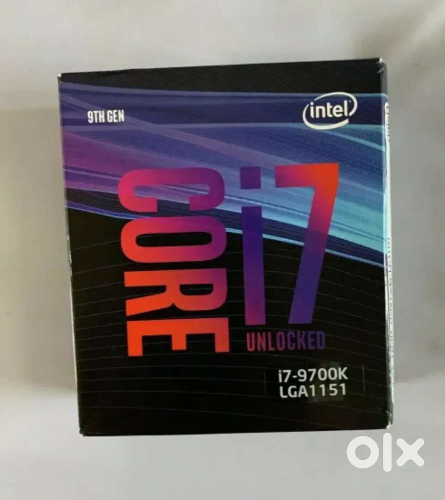 Intel processori7 9th Gen 9700k