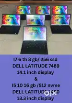 I7 & i5 Dell latitude series is available