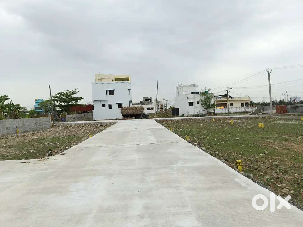 750sq.ft Corner Plot for sale in Ponmar