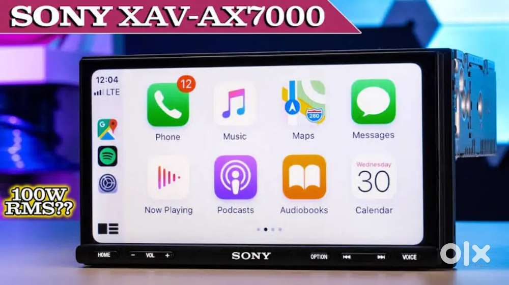 Sony car stereo with Inbuilt Amplifier XAV AX 7000  AMAZON OPEN BOX