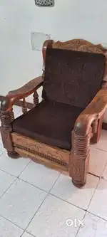 Wooden Sofa Set [3+1+1 ]
