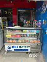 Steel fridge