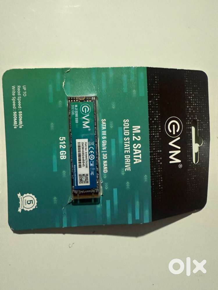 New Nvme ssd 512gb