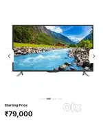 Sharp tv 50 inch 4k ultra hd Android original new condition