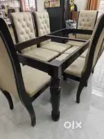 Dining table 6 chair set