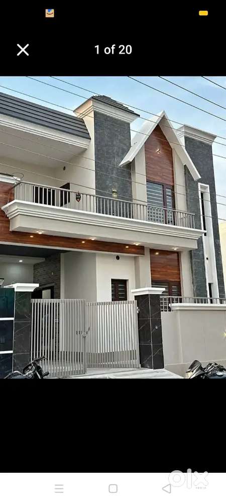 Independent kothi 4 BHK drawing room set 3 bathroom